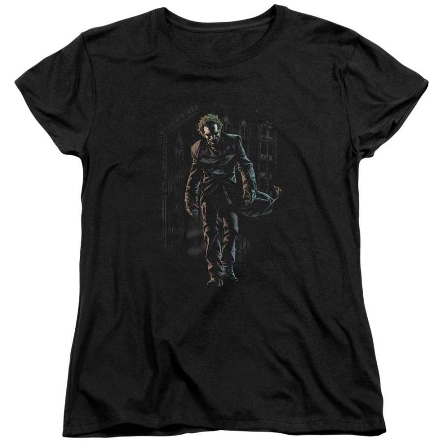 Batman – Joker Leaves Arkham Short Sleeve Women’s Tee