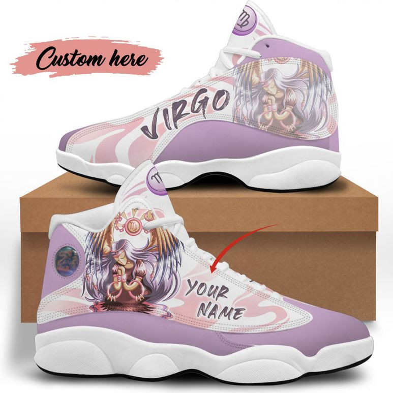 Virgo Zodiac Jd13 Sneakers Shoes - Custom Your Name Shoes - Custom Shoes - Athletic Run Casual Shoes Junefashions Shoes