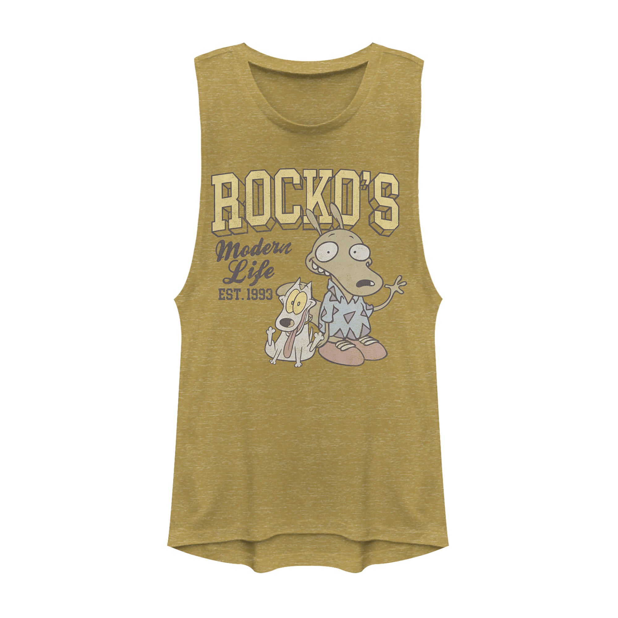 Rocko’S Modern Life Junior’S Wallaby 1993  Festival Muscle Tee