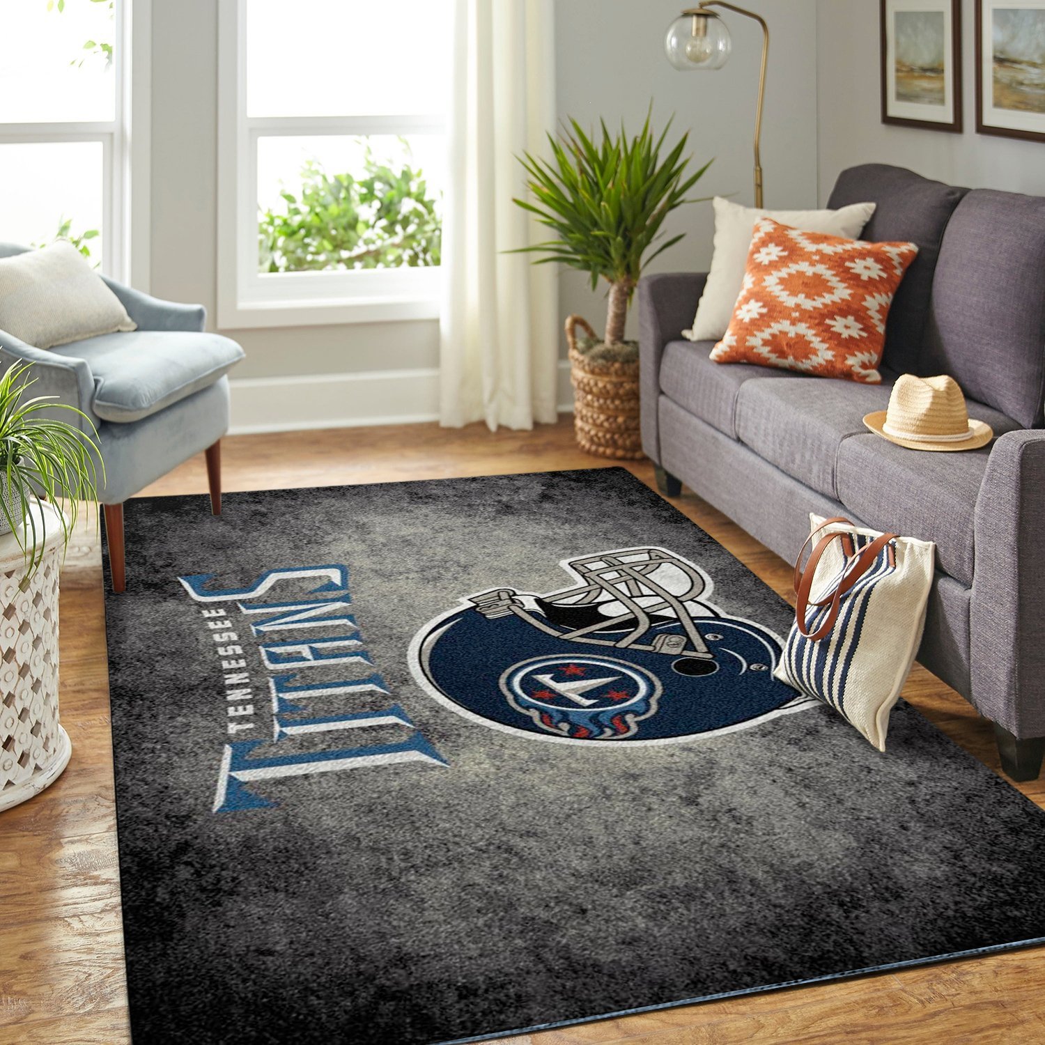 Tennessee Titans Distressed Carpet  Living Room Rugs Collections