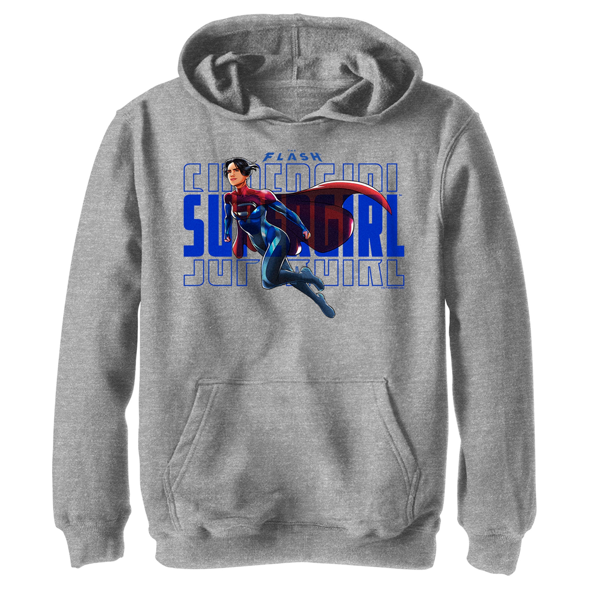 Boy’S The Flash Supergirl Sky Flight Pull Over Hoodie