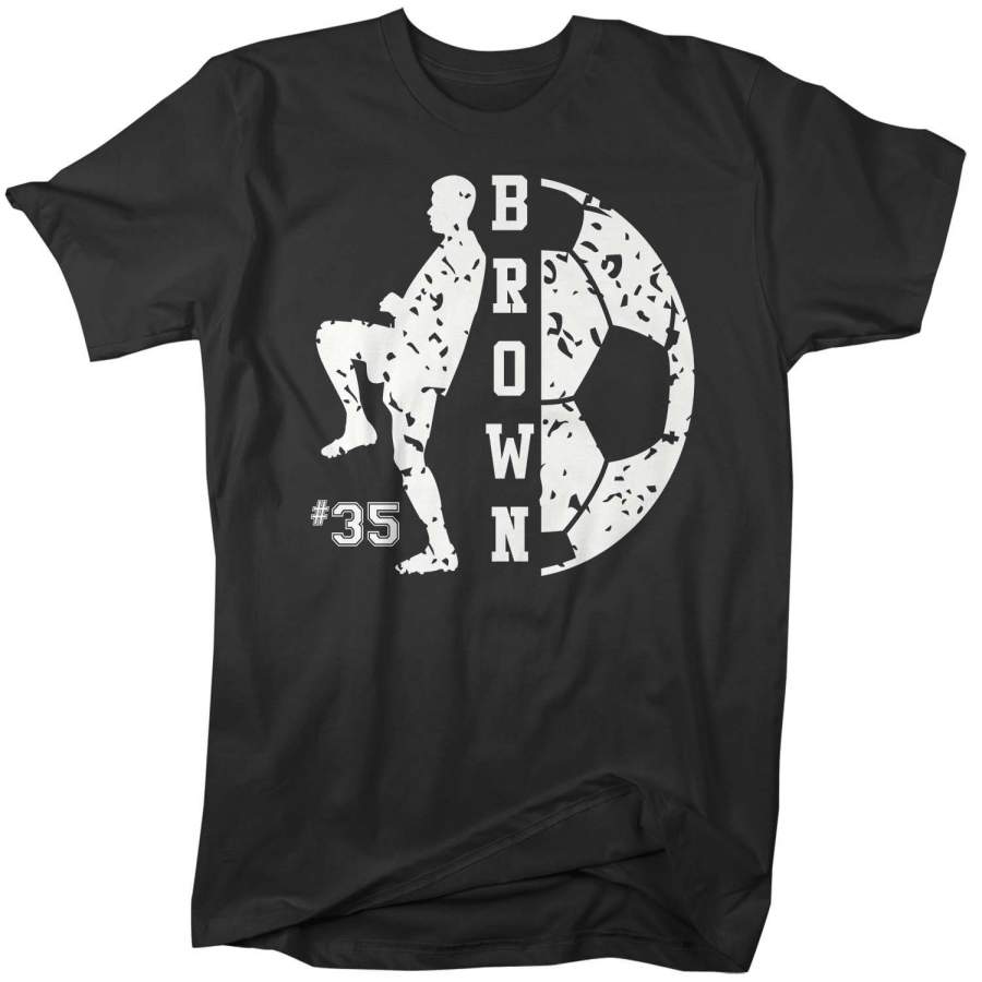 Personalized Soccer T Shirt Custom Soccer Shirts Soccer Dad T Shirt Personalized Shirts Boy Dad Soccer Mom Boy Mom