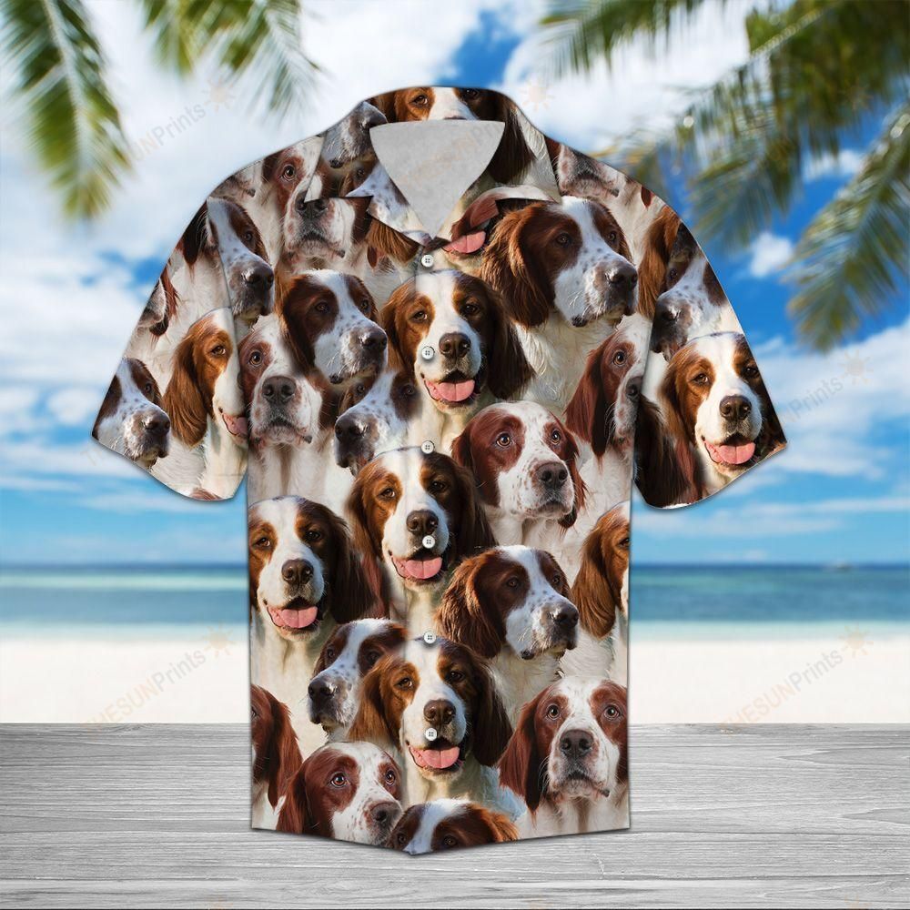 Irish Red And White Setter Awesome Hawaiian Shirt Ha105575