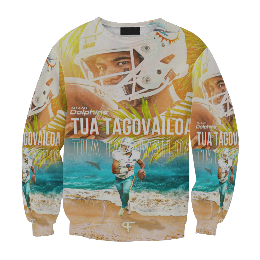 Miami Dolphins Tua Tagovailoa1 Gift For Fan 3D Full Printing Sweatshirt