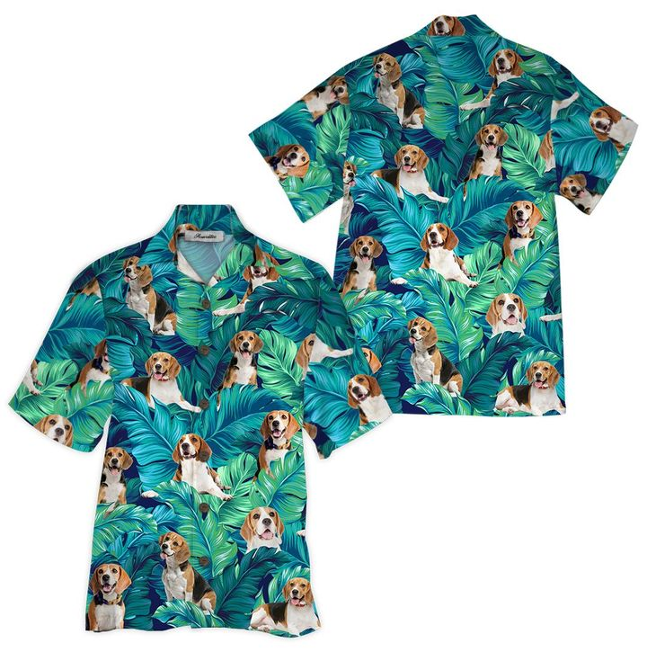 Beagle Hawaii Shirt Unisex Adult Ha73704