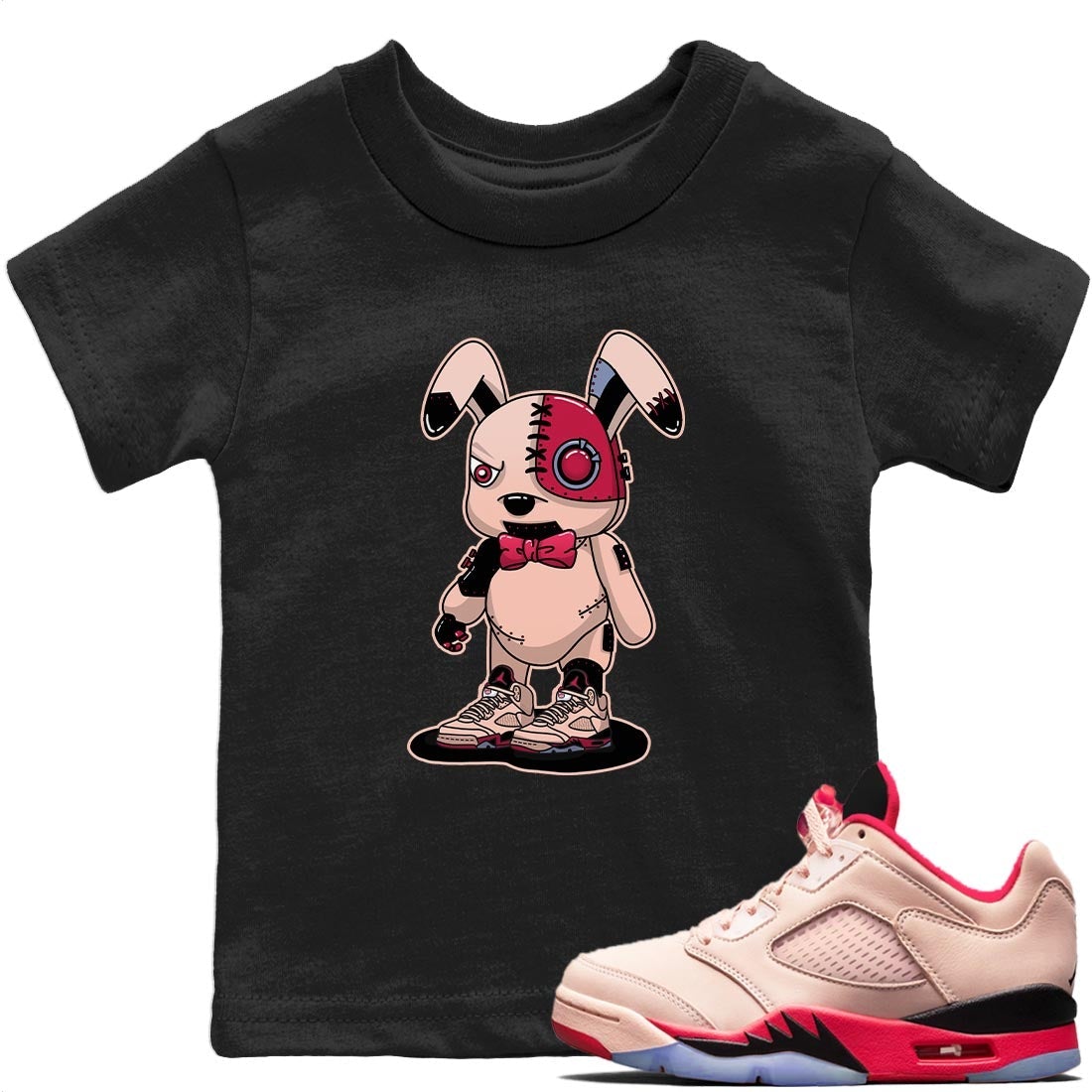 Cyborg Bunny T-Shirt – Air Jordan 5 Girls That Hoop Baby & Youth