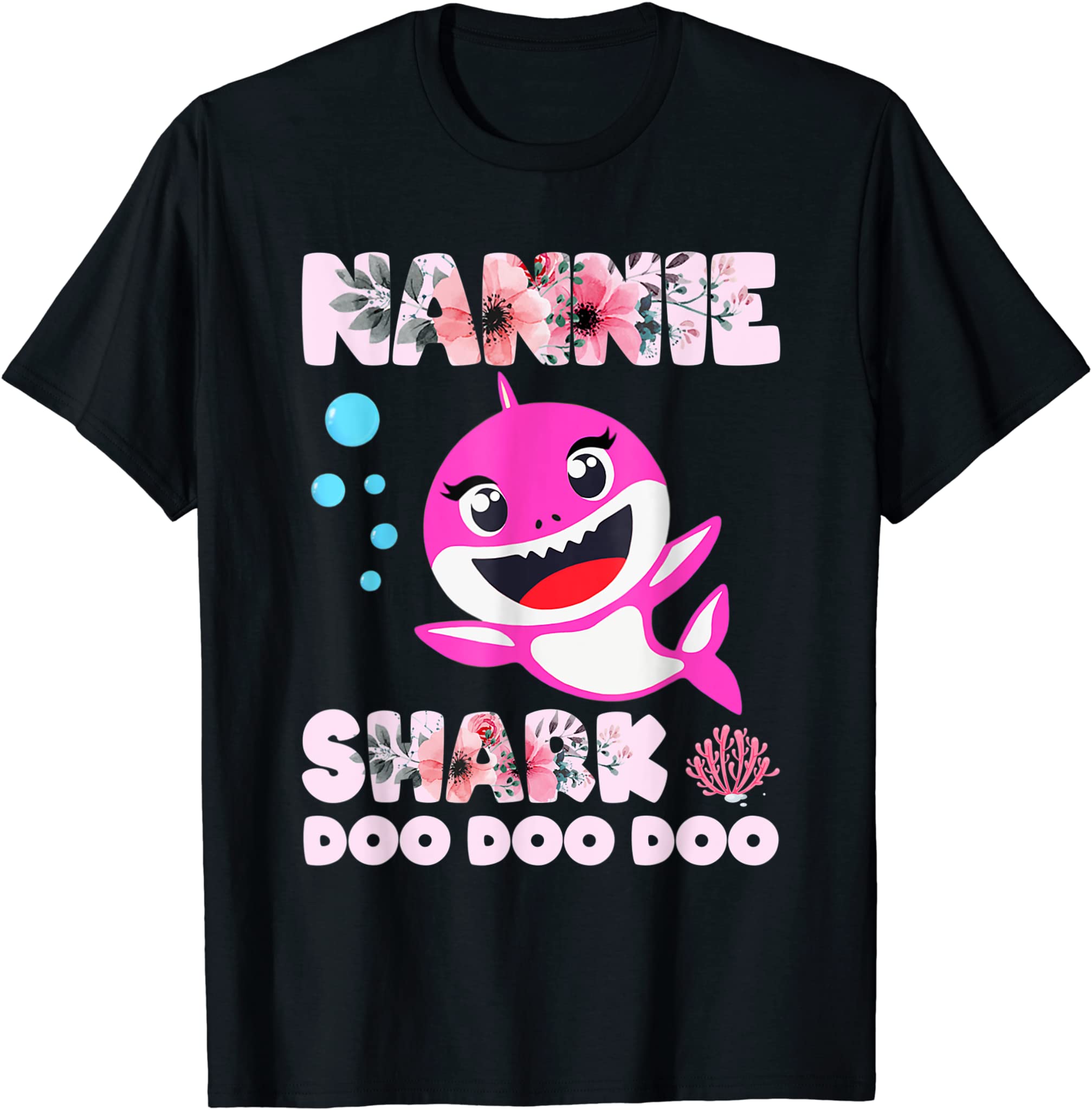 Nannie Shark Doo Doo Doo Shirt, Funny Mother’s Day Gift