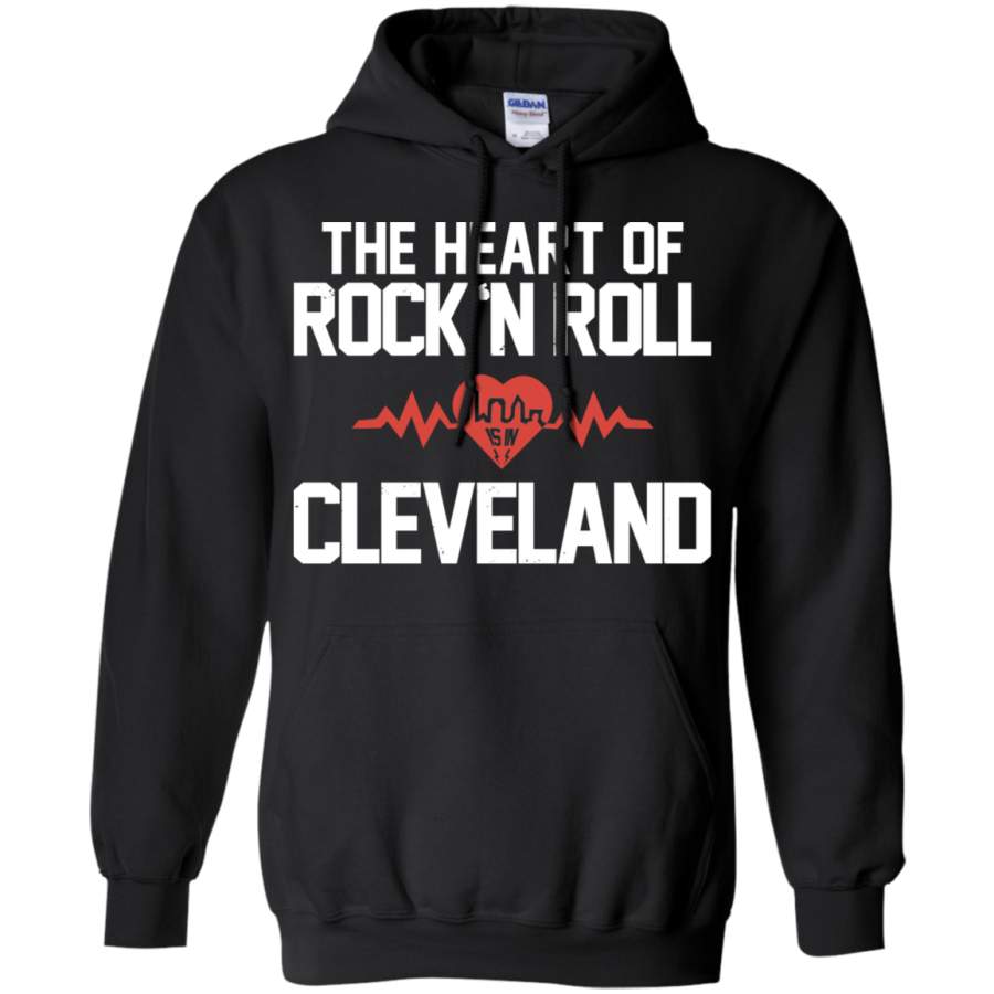 AGR The heart of Rock ‘n Roll is in Cleveland Hoodie