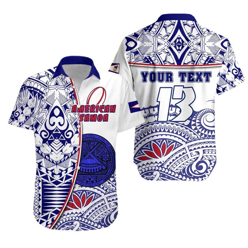 American Samoa Rugby Hawaiian Shirt Special – Custom Text And Number K13