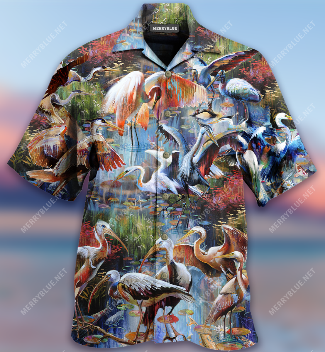 Bird Migration Unisex Hawaii Shirt Ha24900