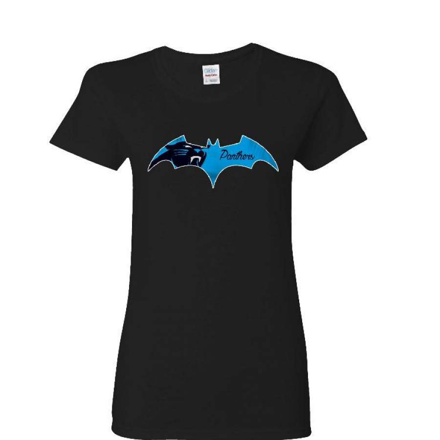 Bat Carolina Panthers Ladies T-shirt Sports Clothing