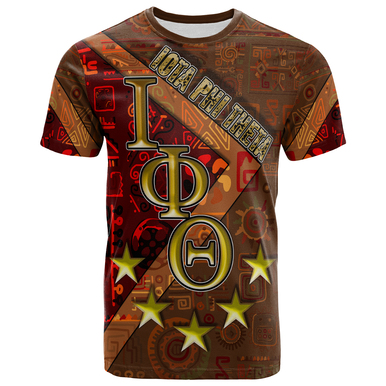 Iota Phi Theta T- Shirt – Iota Phi Theta Fraternity With Stars T- Shirt