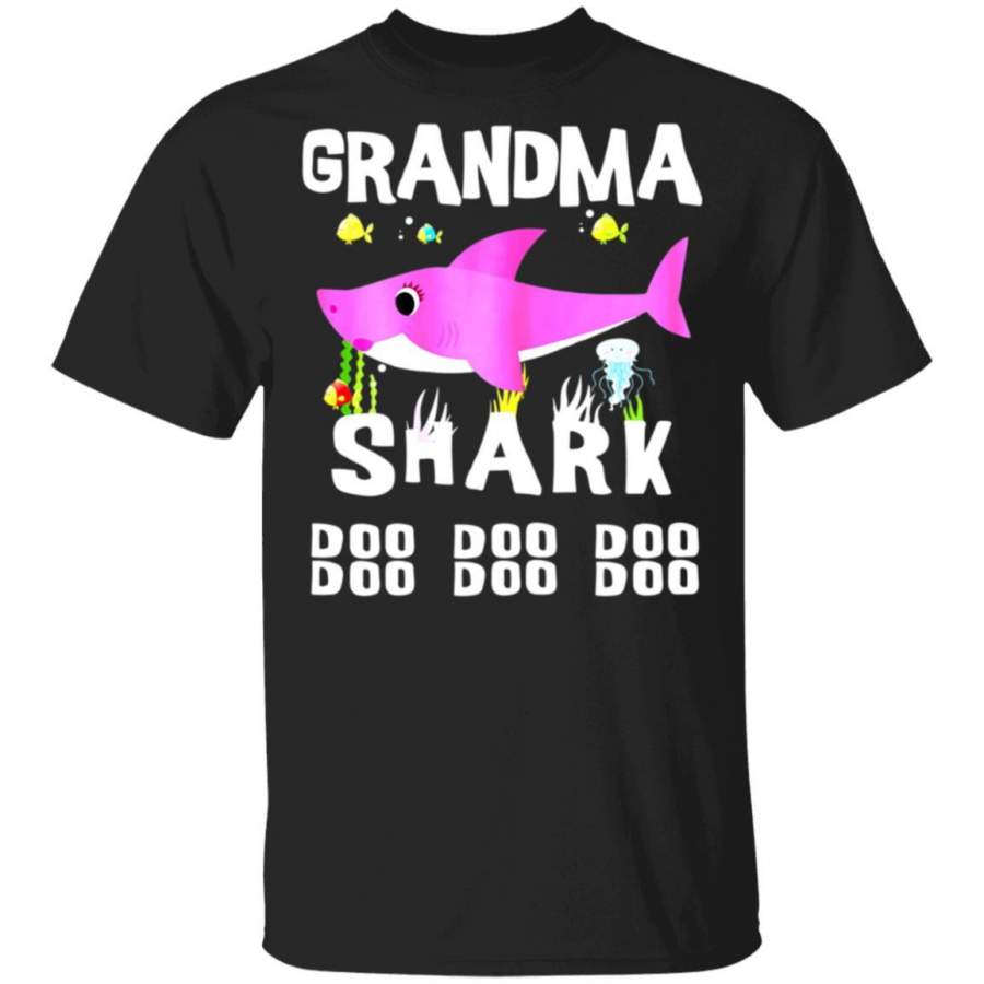 Womens Grandma Shark  Doo Doo Doo – Mothers Day Gift T-Shirt