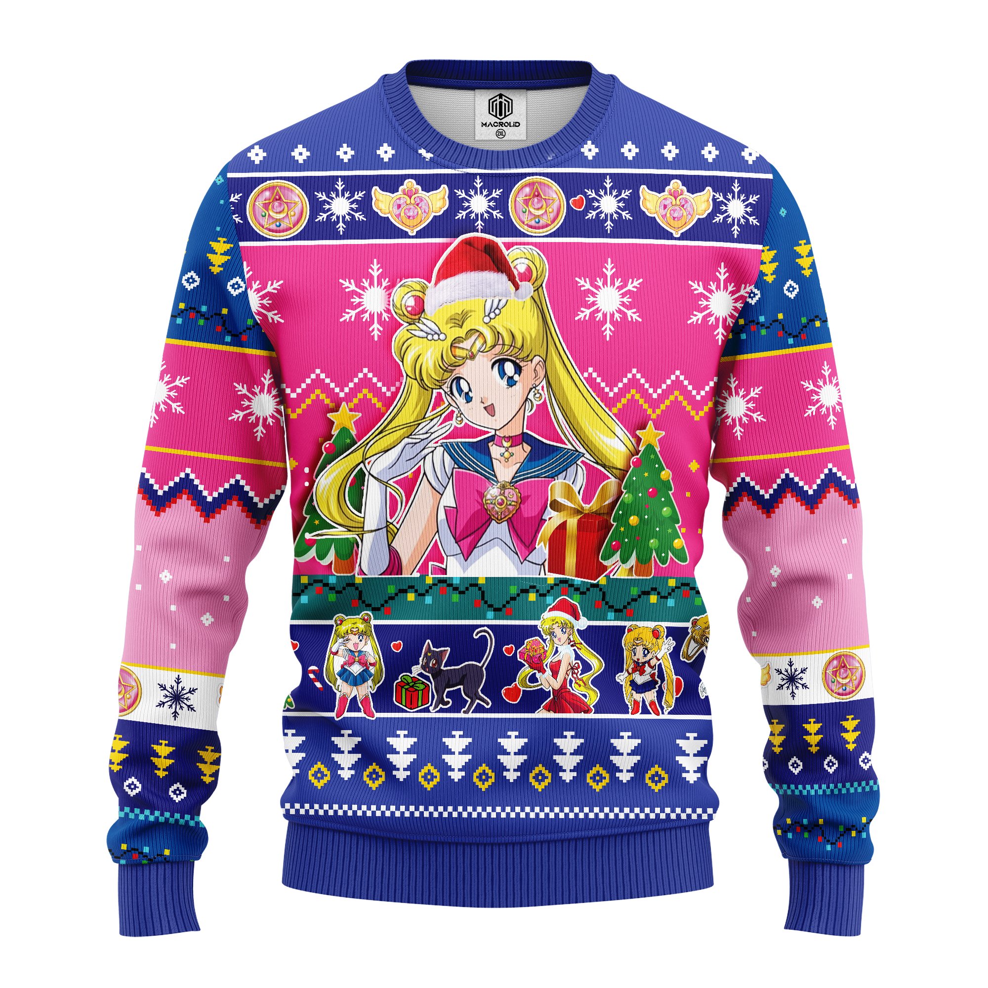 sailor moon ugly christmas sweater – Amazing Gift idea – thanksgiving gift Thanksgiving Day 2022 Gift