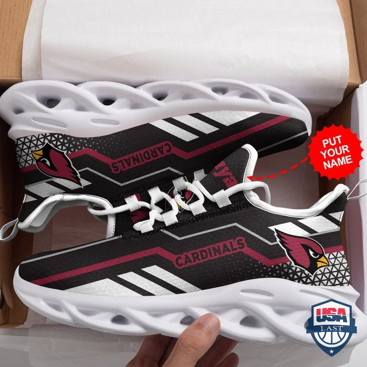 Arizona Cardinals Custom Personalized Max Soul Shoes 37