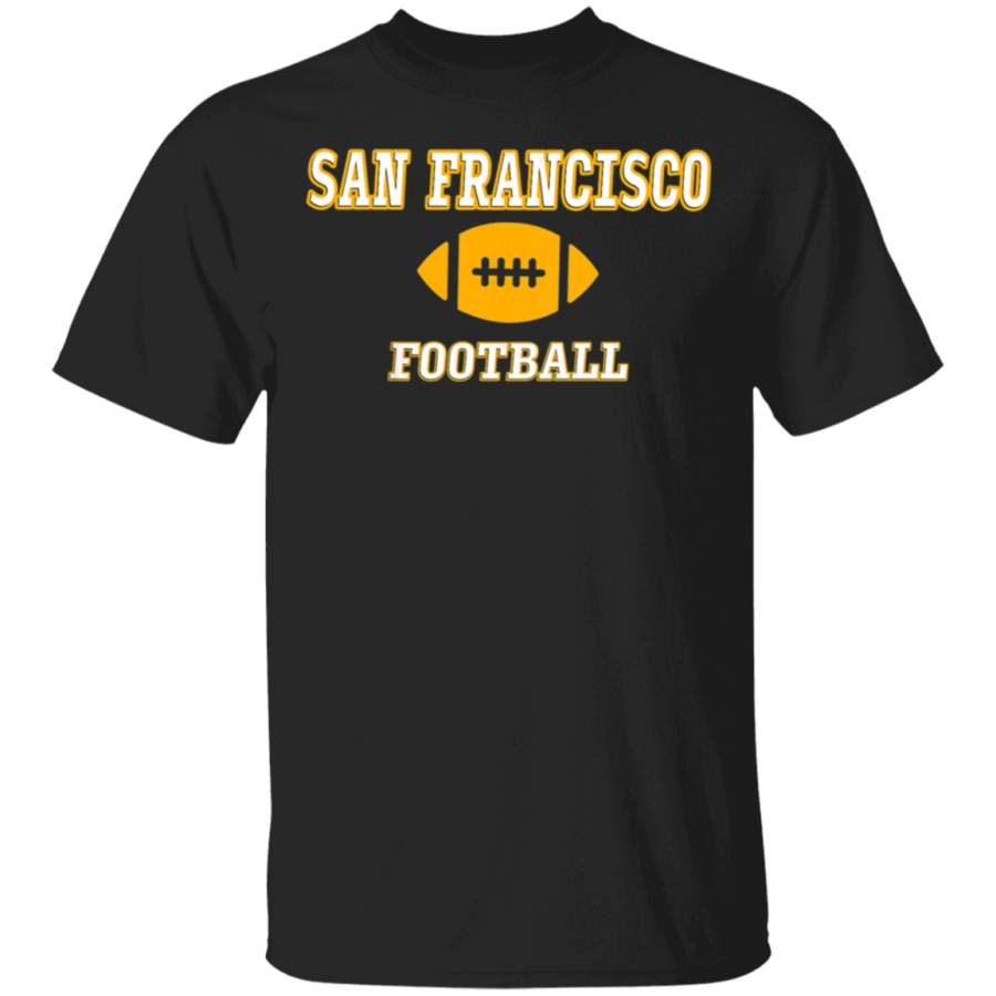 Kids Retro Vintage San Francisco Football Gift TShirt