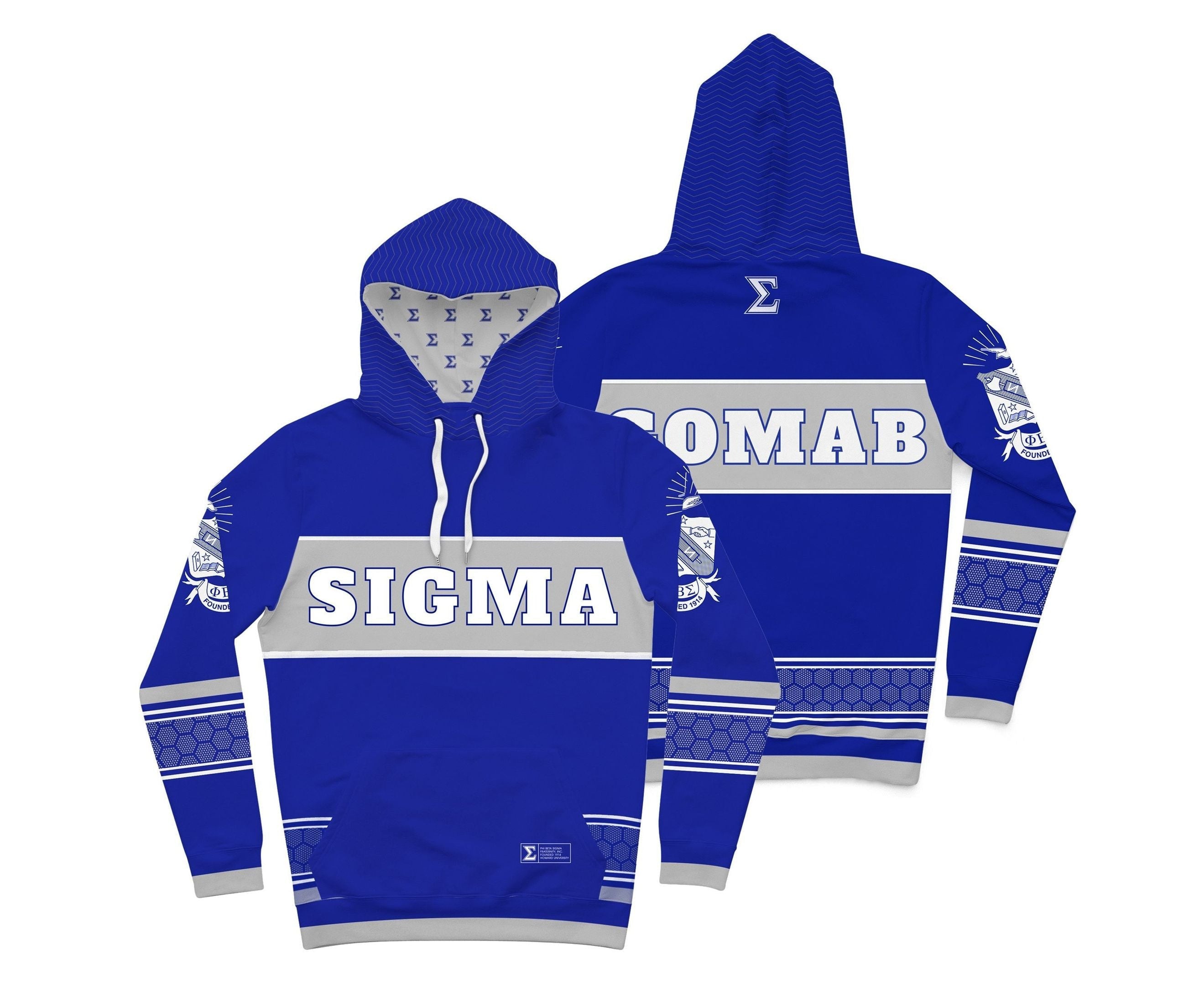 Fraternity Hoodie – Phi Beta Sigma Fraternity Sigma Gomab Hoodie – Karipun