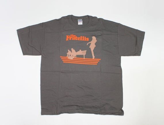 New The Fratellis Shirt British Indie Rock Band Shirt Post Punk Revival Indie Rock Alternative Rock Rare Vintage Shirt