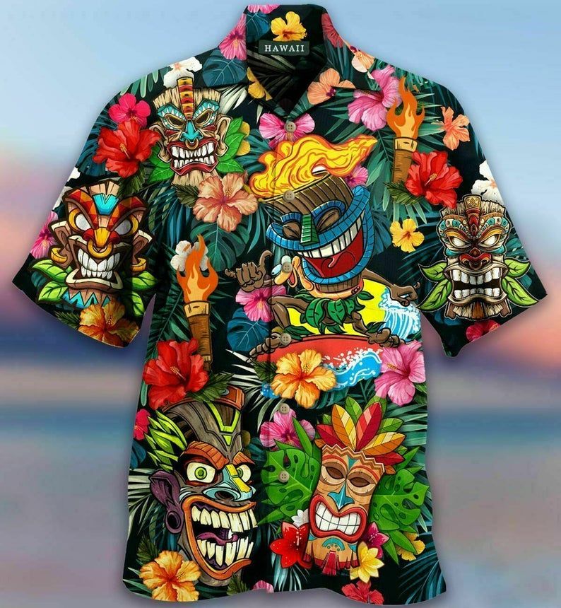 Aloha Multicolor Unique Design Hawaii Shirt Ha50061