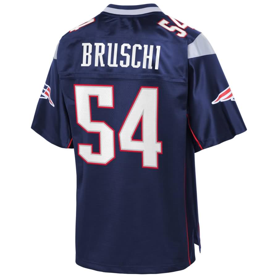 Tedy Bruschi New England Patriots NFL Pro Line Retired Team Player Jersey – Navy