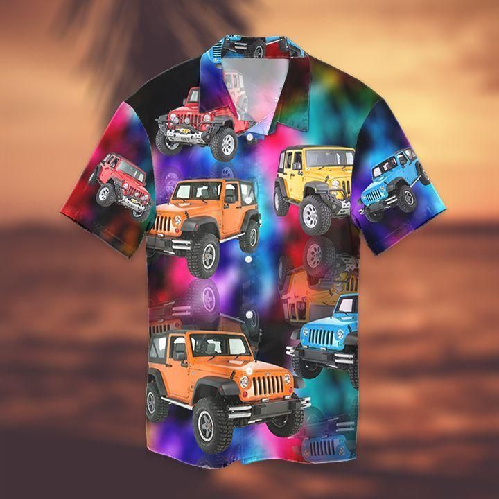 Jeep Amazing Colorful Hawaii Shirt Unisex Adult Ha1224