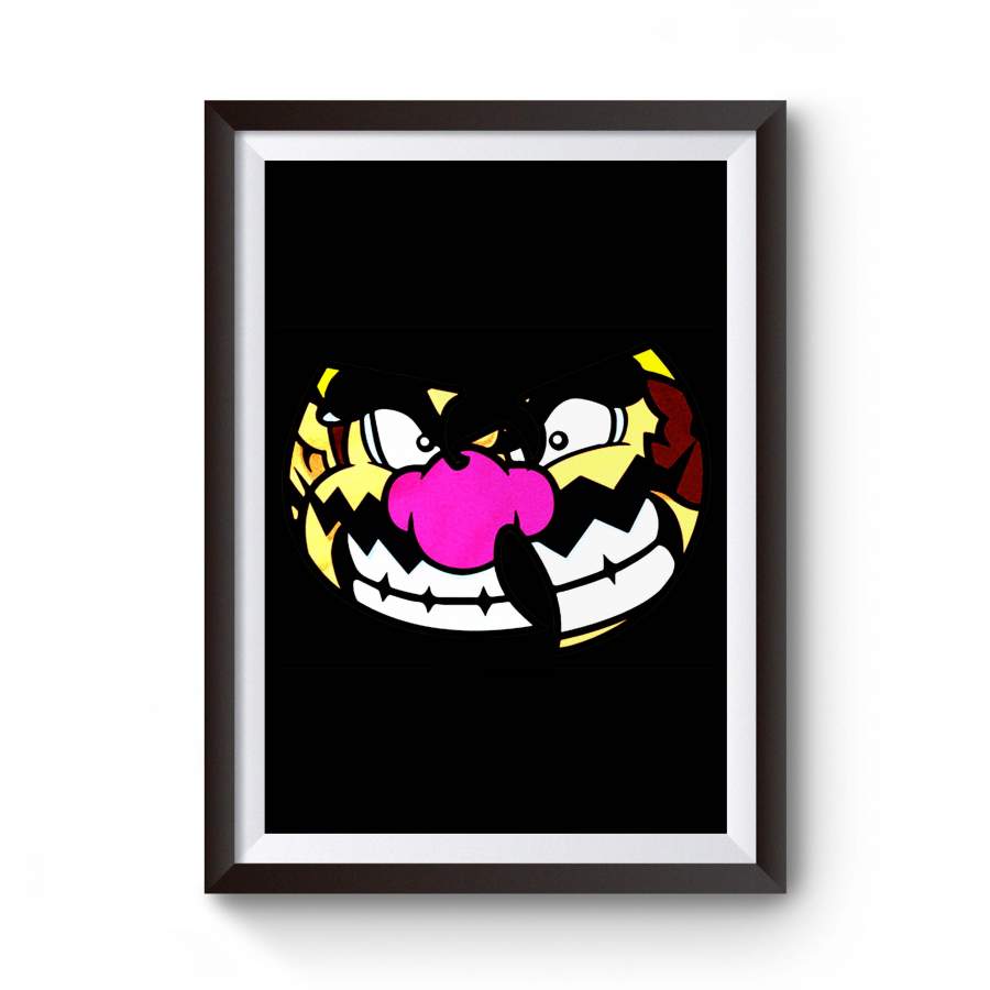 Wario Wu-tang Clan Wurio’s World Hip Hop Super Mario Bros Nintendo Poster