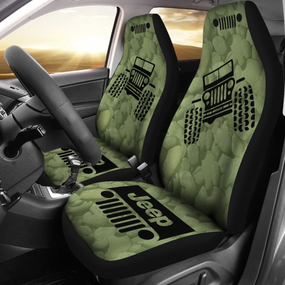 Jeep Offroad – Car Seat Cover Drabolive Black Stones 101819