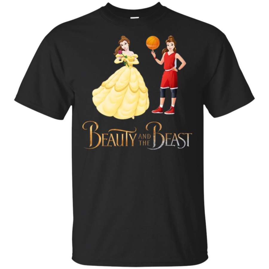 Basketball Belle Beauty and the Beast T Shirt – Moano Store