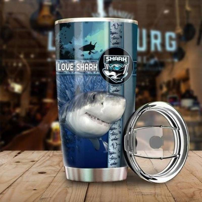 Artsyhomes [Tumbler] Love Shark Stainless Steel Tumbler-20