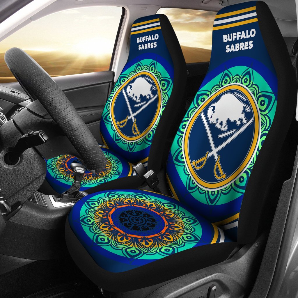 Magical And Vibrant Buffalo Sabres Car Seat Covers