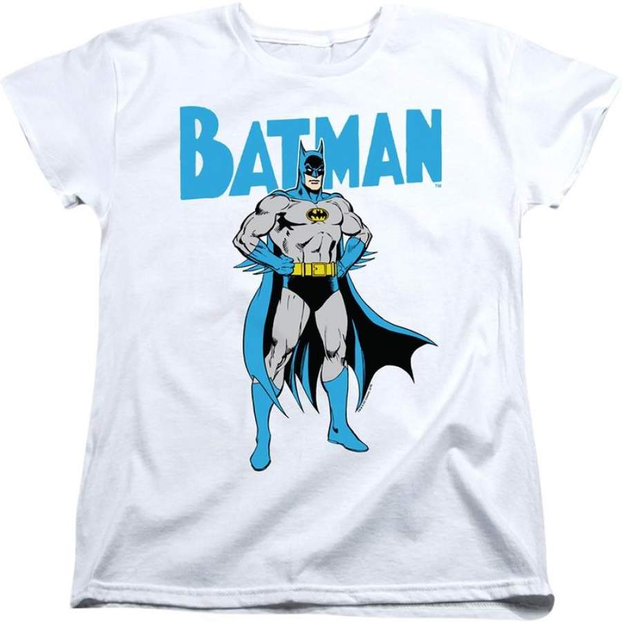 Womens Heroic Pose Batman Shirt