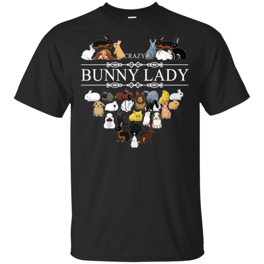 Crazy bunny lady lover T-Shirt