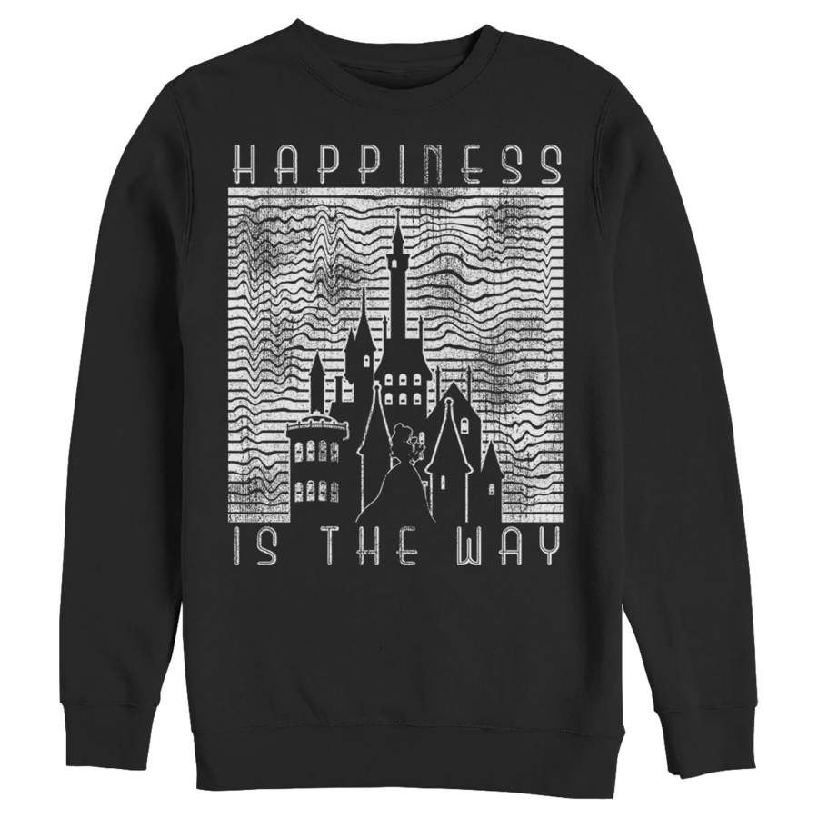 Beauty and the Beast Men’s Belle Surreal Happiness  Sweatshirt