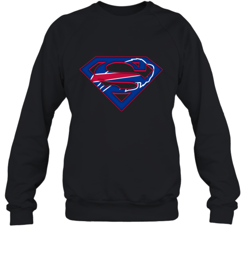 We Are Undefeatable The Buffalo Bills X Superman 2D Sweatshirt