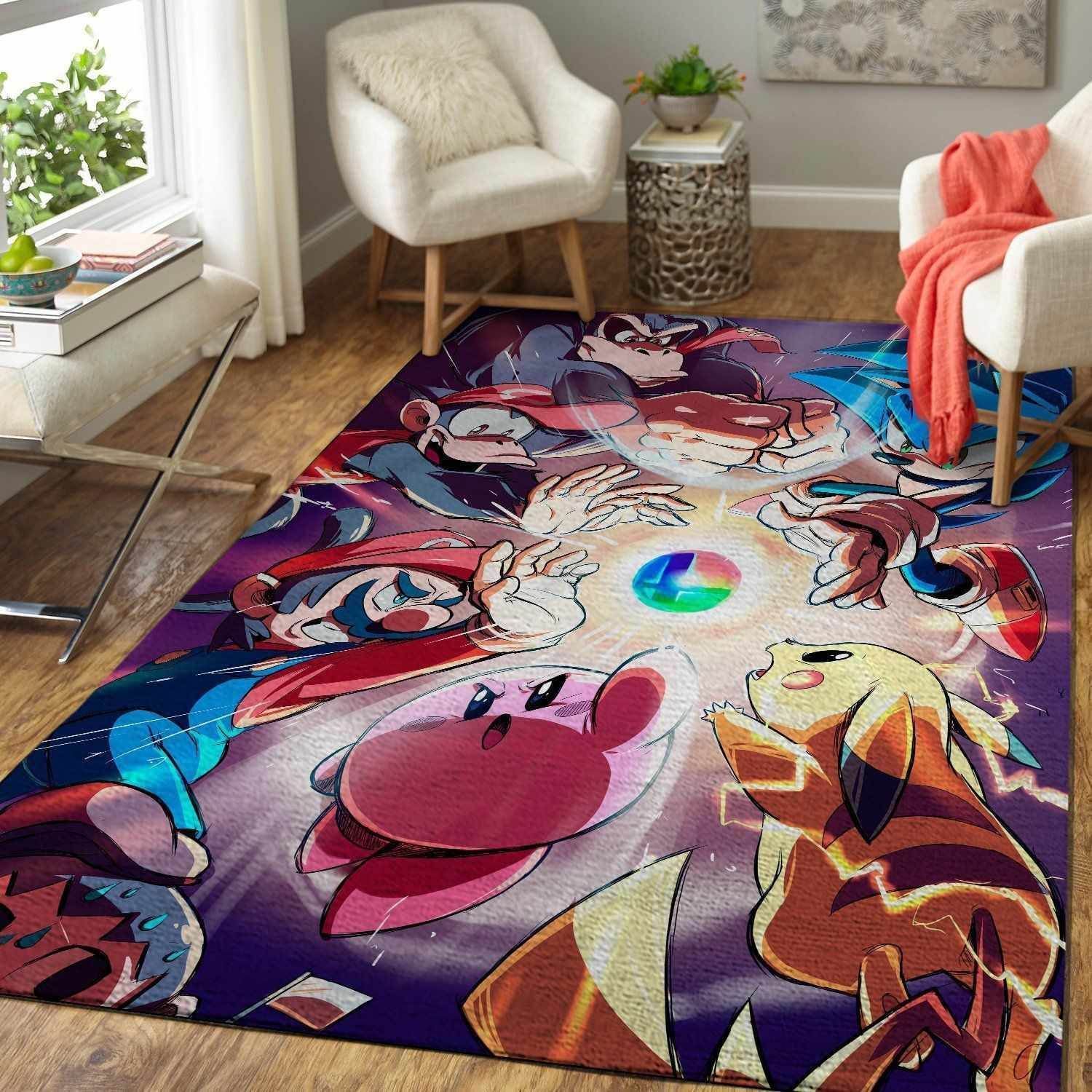 Super Smash Bros. Ultimate Area  Sku 3040 Rug