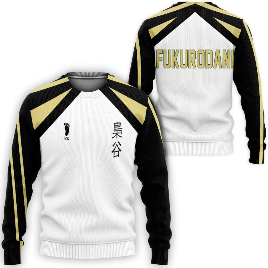 Haikyuu Fukurodani Academy Shirt Costume Anime Hoodie Sweater Amelio Shop