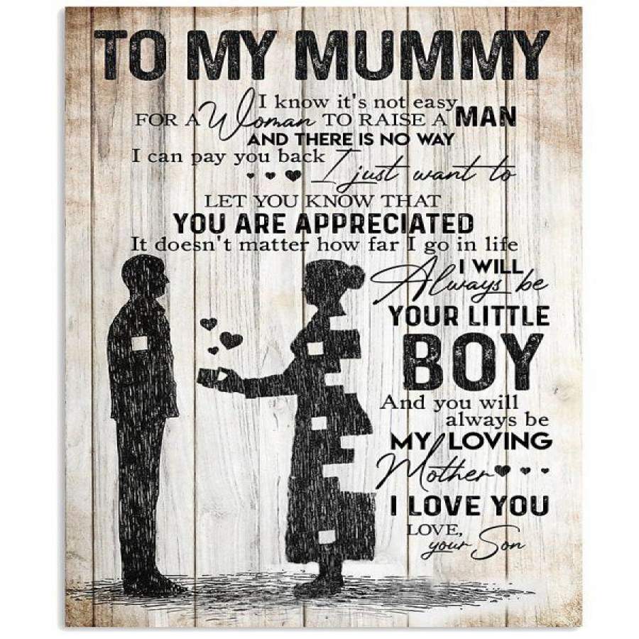 SON TO MUMMY Vertical Poster