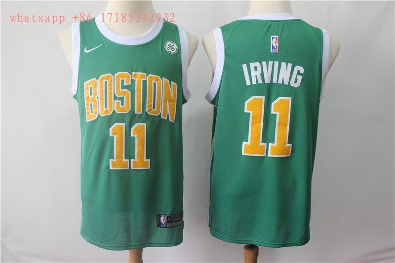 Boston Celtics Kyrie Irving #11 2020 NBA New Arrival Green Jersey