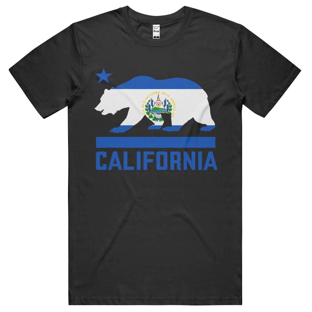 California Bear Salvadoran Flag State t-shirt, hoodie, long sleeve tee