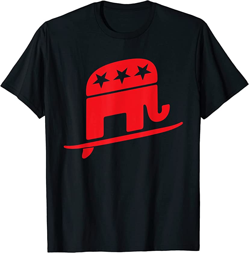 Red Wave Is Coming Republican Elephant Southern Republican T-Shirt