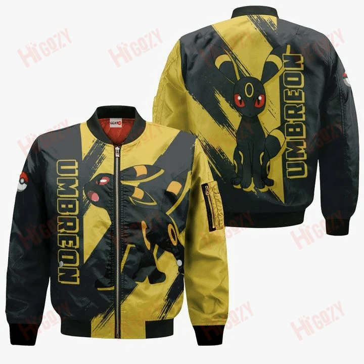 Umbreon Anime Manga Pokemon For Men And Women 3D T Shirt Sweatshirt Bomber