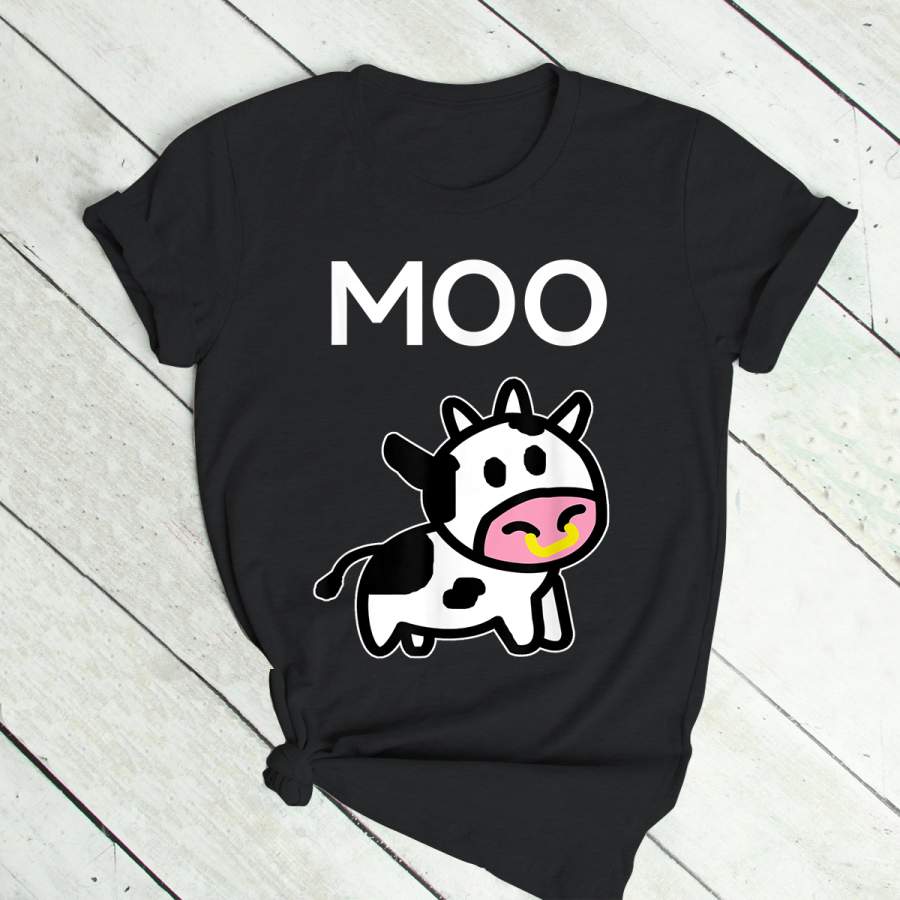 Moo Cow – Funny Farmer cow t shirt