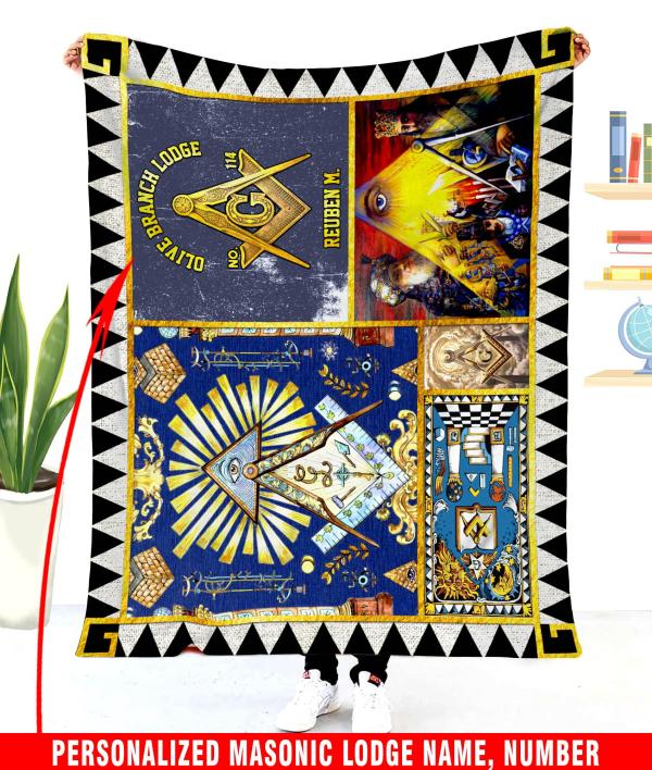 Freemasonry-Blanket Ds1-Personalized Your Lodge