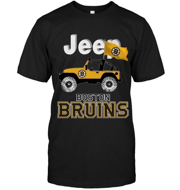 Jeep Boston Bruins Fan Shirt T Shirt Hoodie, Hoodie Sweater Lt11