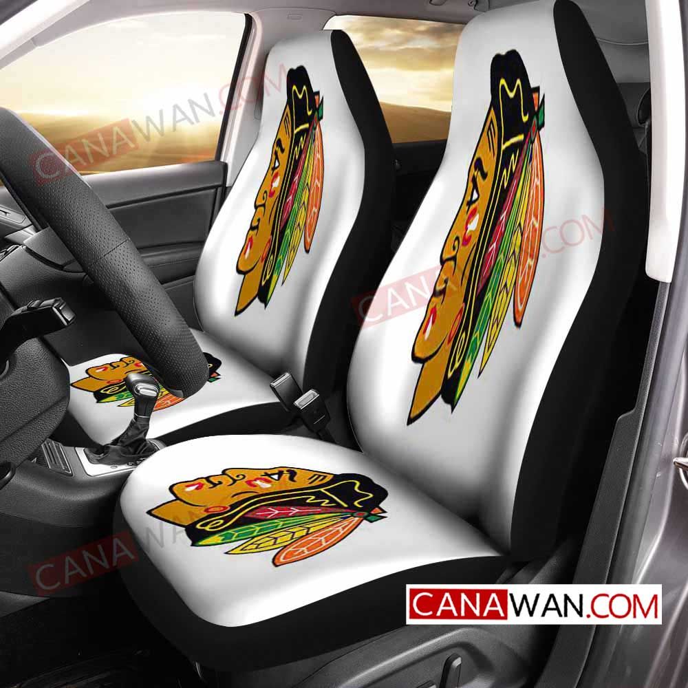 Chicago Blackhawks Style022 3D Customized Personalized Car Seat Cover