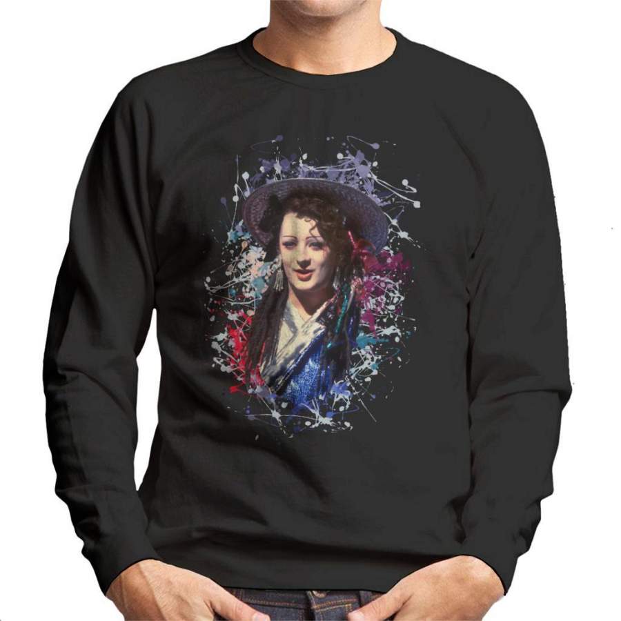 TV Times Boy George Of Culture Club Men’s Sweatshirt