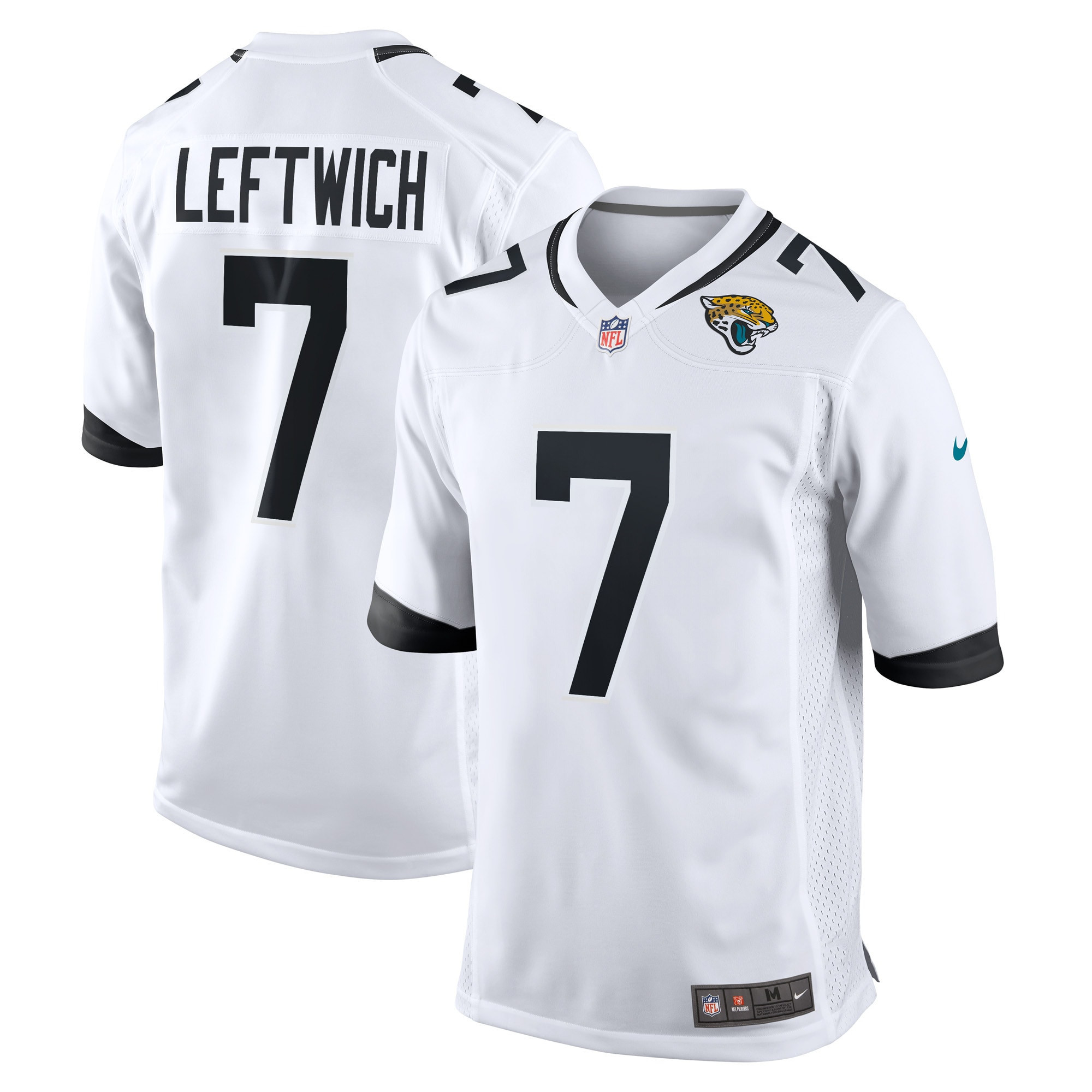 Byron Leftwich Jacksonville Jaguars Retired Player Game Jersey White NFL