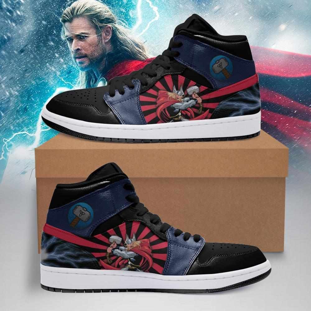 Thor Marvel 4 Air Jordan Shoes Sport Custom Sneakers