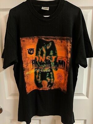 Vintage Rem R.e.m.shirt   Monster 1995 Tour Alt-rock Band Music 9101