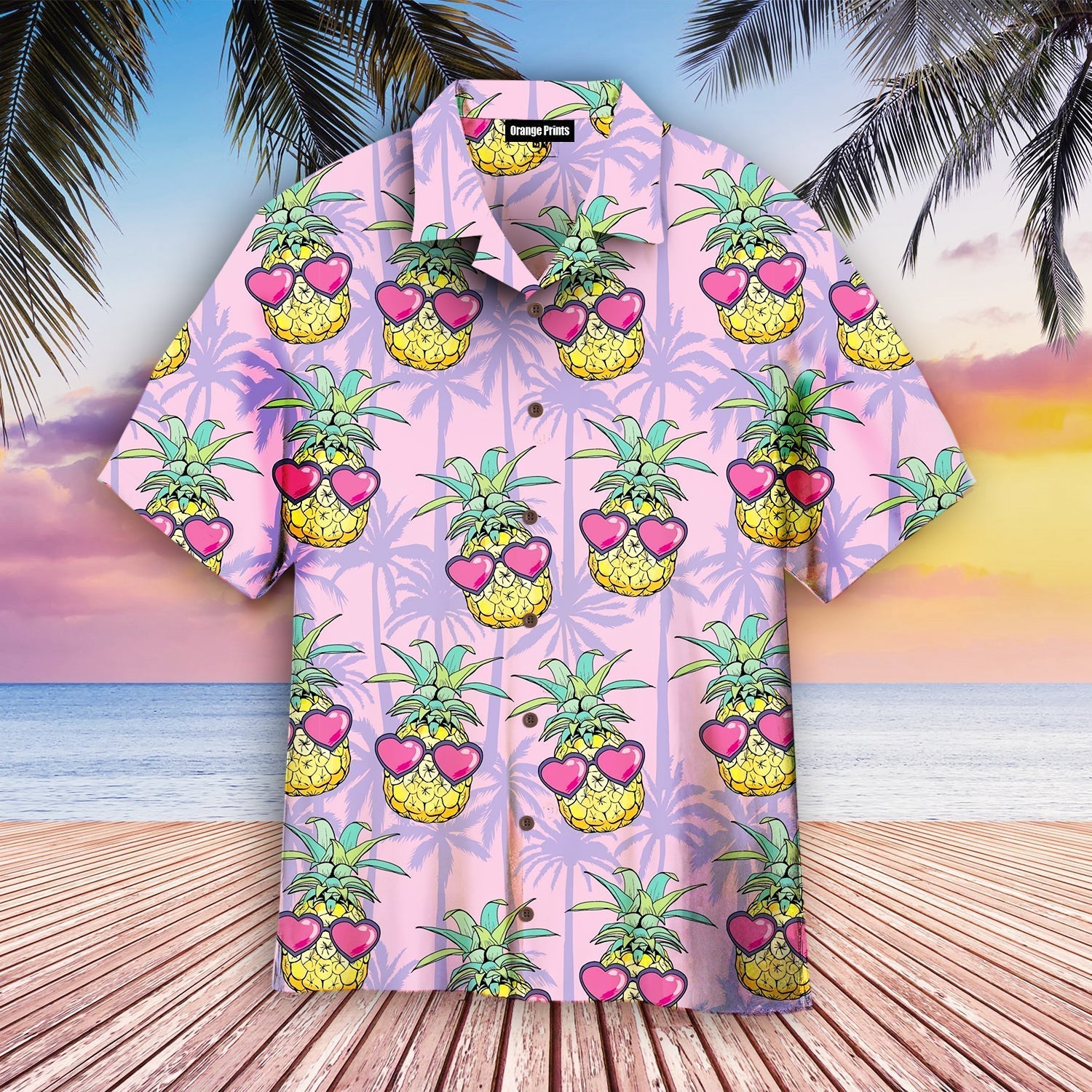 Funny Pineapple Tropical Aloha Hawaii Shirts For Men Women Ha24023